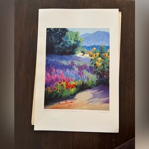 Vibrant Landscape Art Print